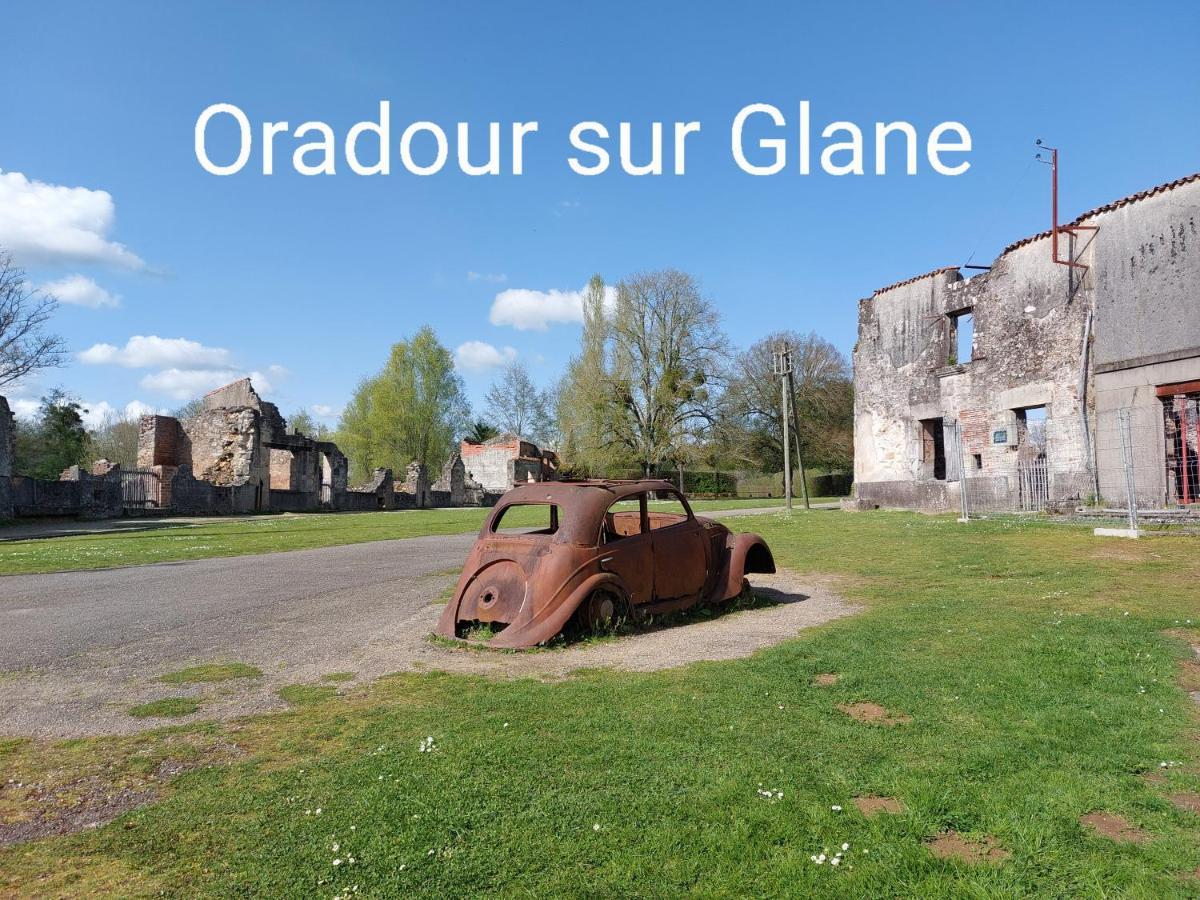 "Le Petit Bonheur" Gite Van 4 Tot 12 Personen Met Prive Vijver Van 2Ha Maisonnais-Sur-Tardoire Luaran gambar