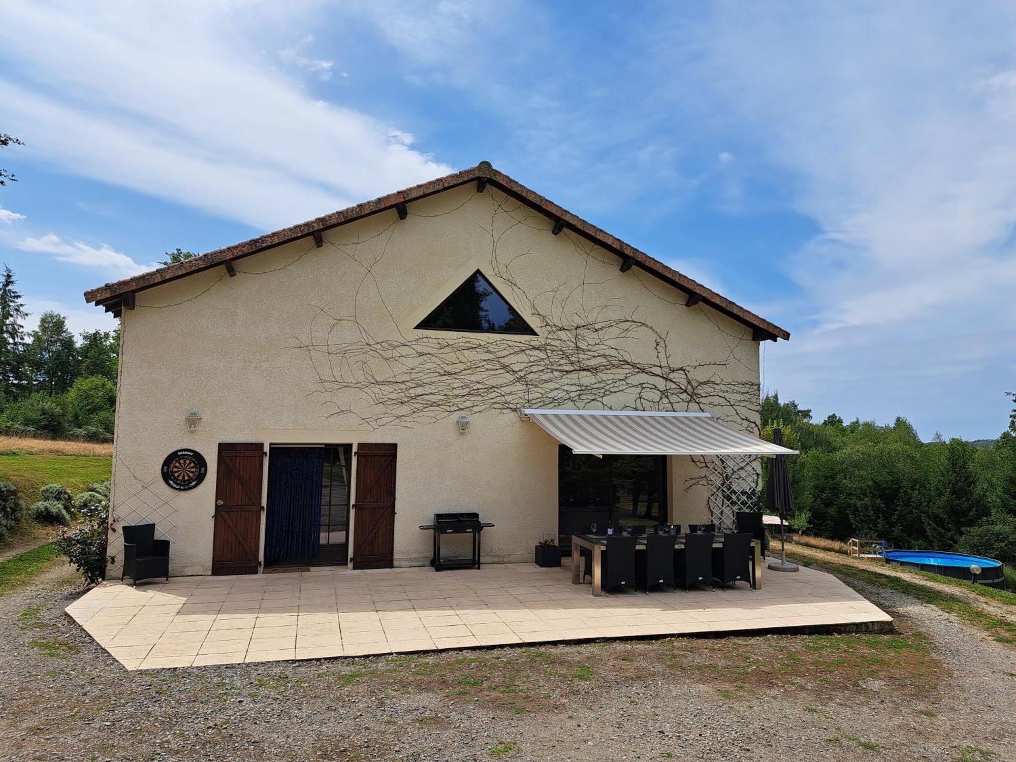 "Le Petit Bonheur" Gite Van 4 Tot 12 Personen Met Prive Vijver Van 2Ha Maisonnais-Sur-Tardoire Luaran gambar
